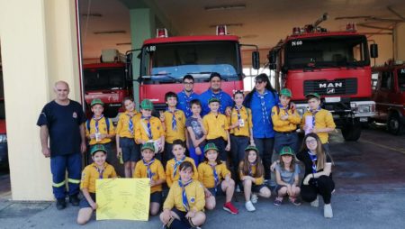 1η Αγέλη Κιλκίς επίσκεψη στην Πυροσβεστική Υπηρεσία και στο Τμήμα Τροχαίας